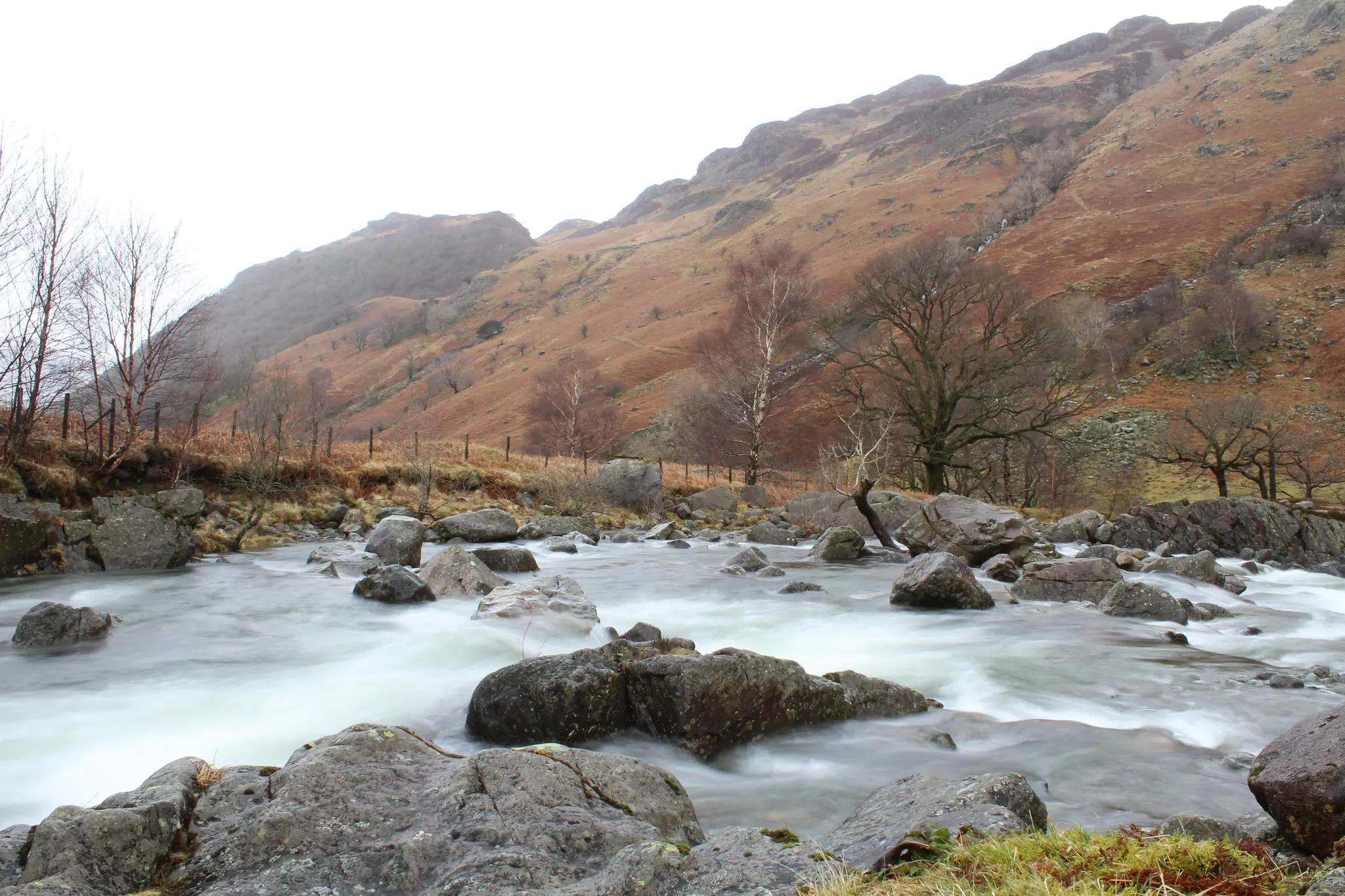 River Derwent, Borrowdale, Lake District National Park, Cumbria